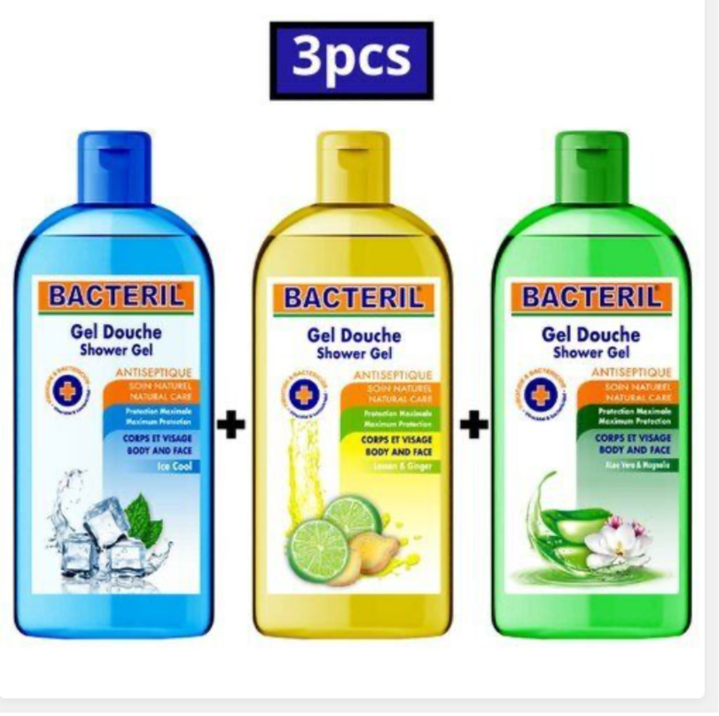 3gel de douche