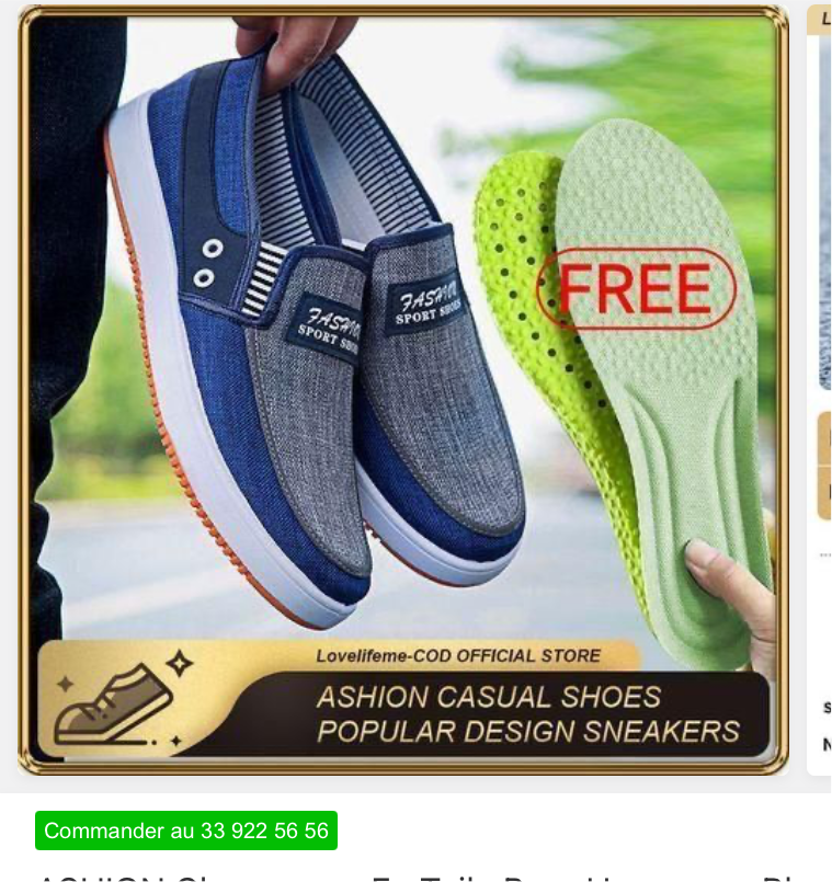 Chaussures tendances