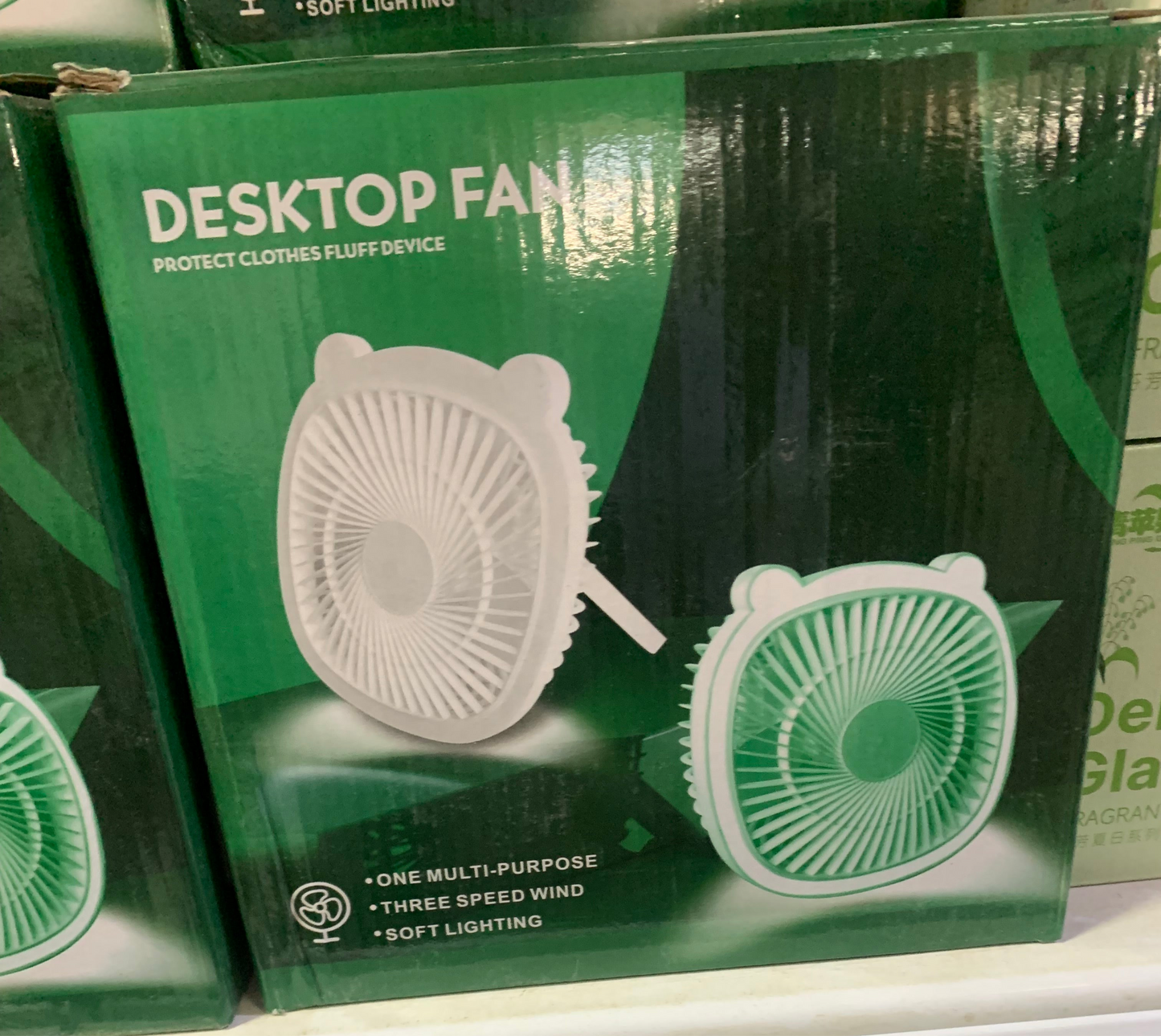 Deux mini ventilateurs